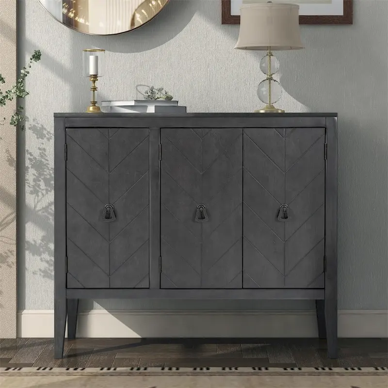 Merax Accent Storage Cabinet with Adjustable Shelf