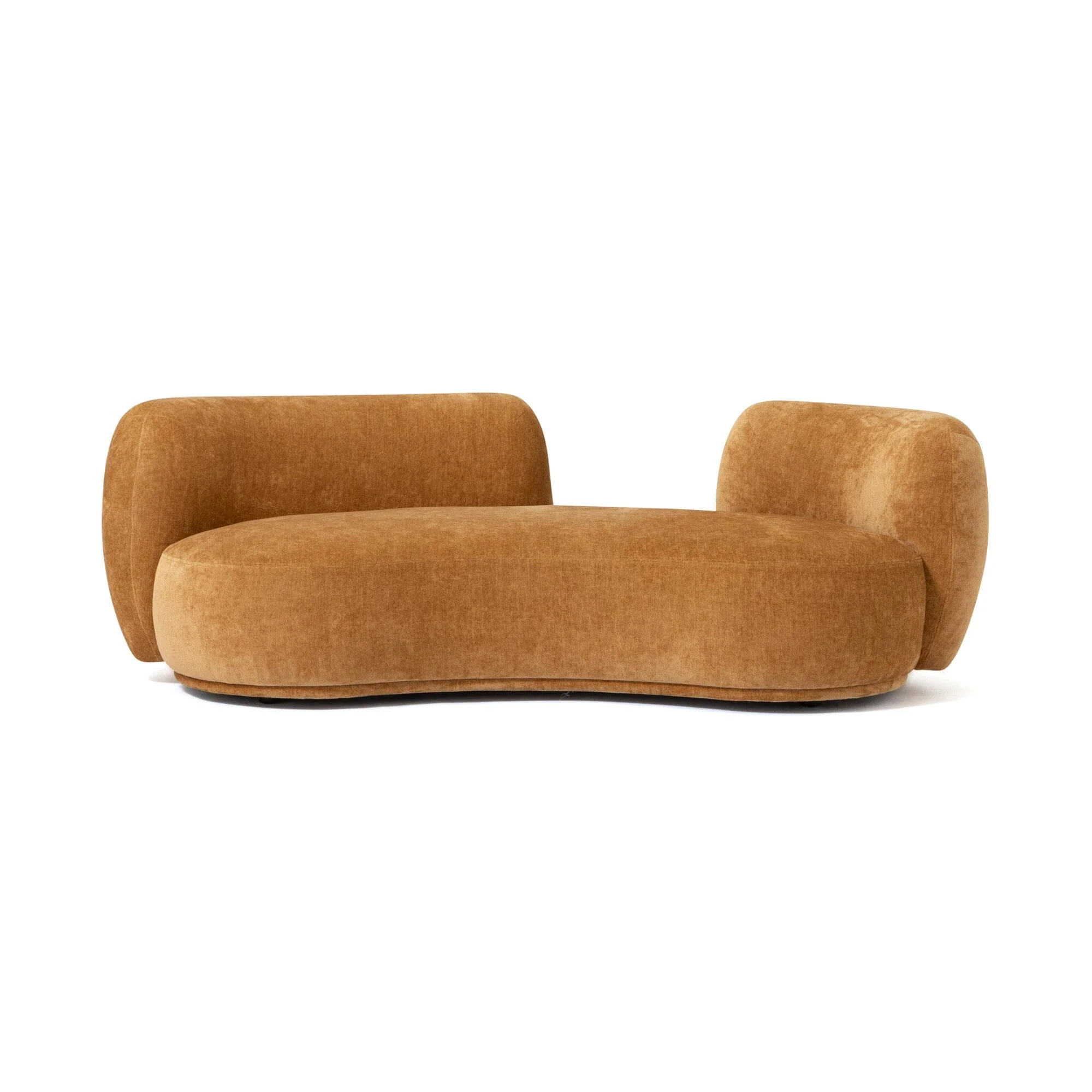 Yellow 3-Seat Upholstered Sofa