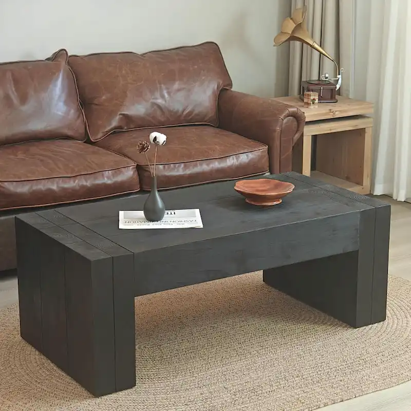 Modern Versatile Solid Wood Coffee Tablee - Perfect for Living Room